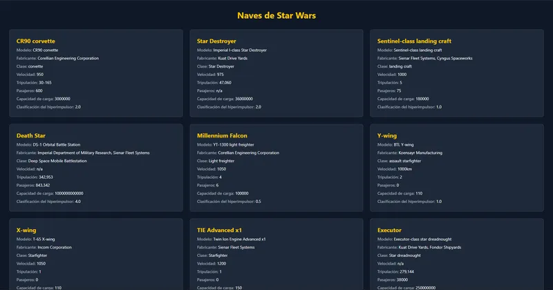 Starwars API